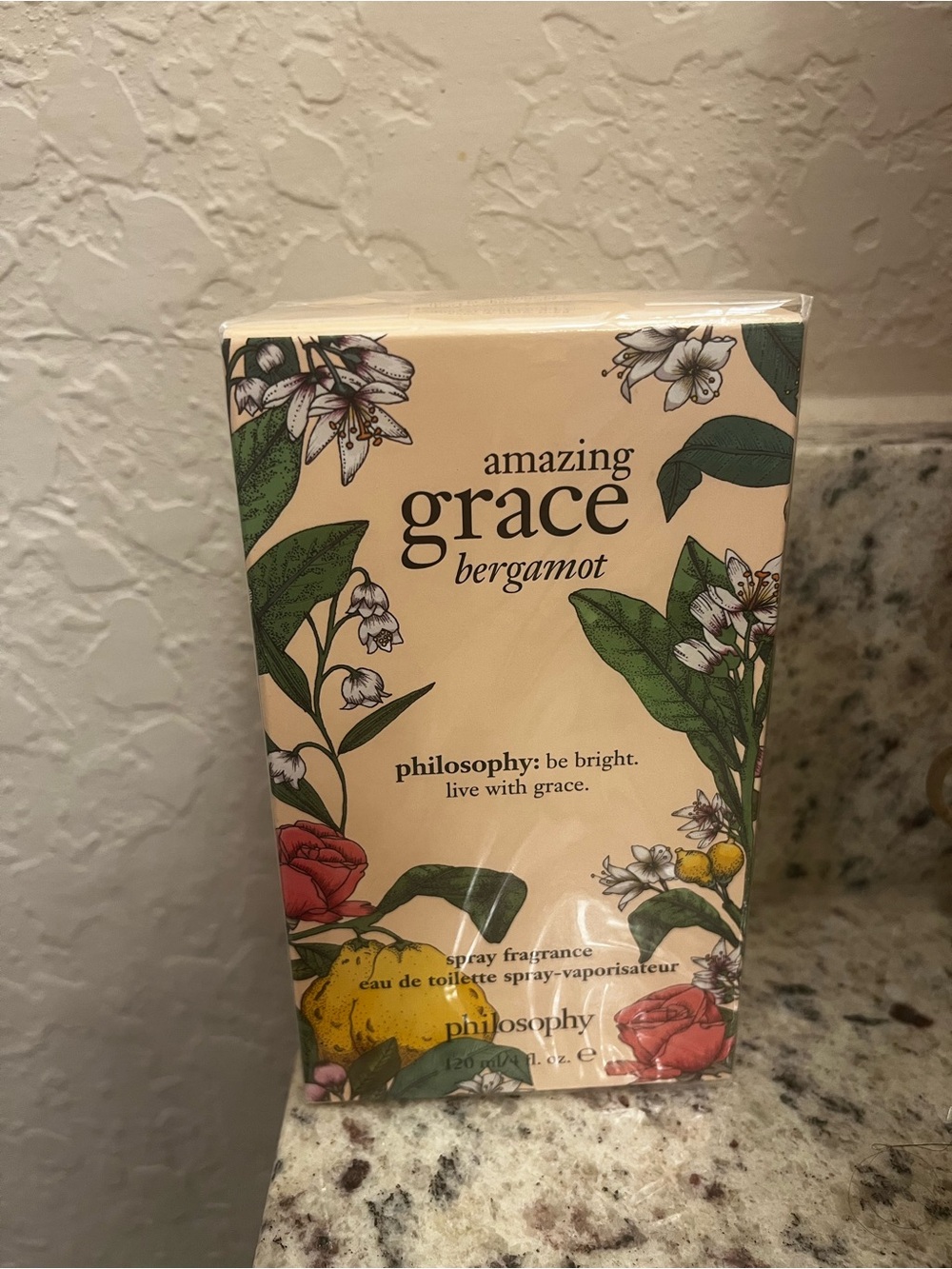 Philosophy Amazing Grace Bergamot eau de toilette 4 Ounces / NIB